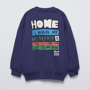 Zara Alan jones is a Zara graphic crewneck kids size 6-7